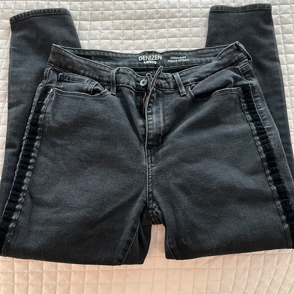 Denizen Size 14 Black Jeans - Skinny